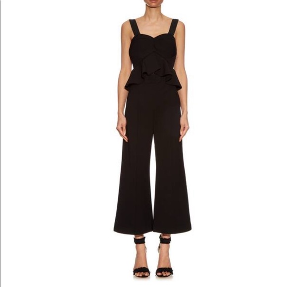 self portrait black jumpsuit